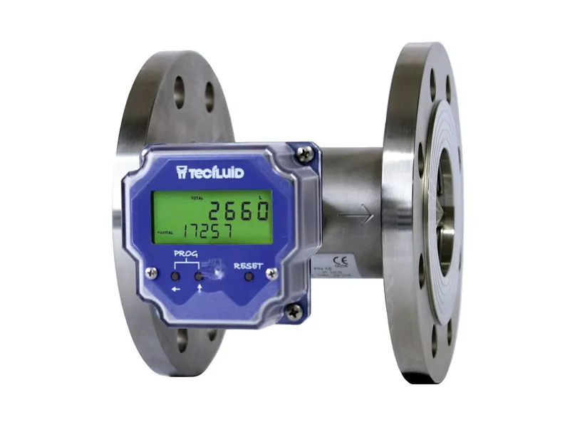 Caudalímetros de Turbina